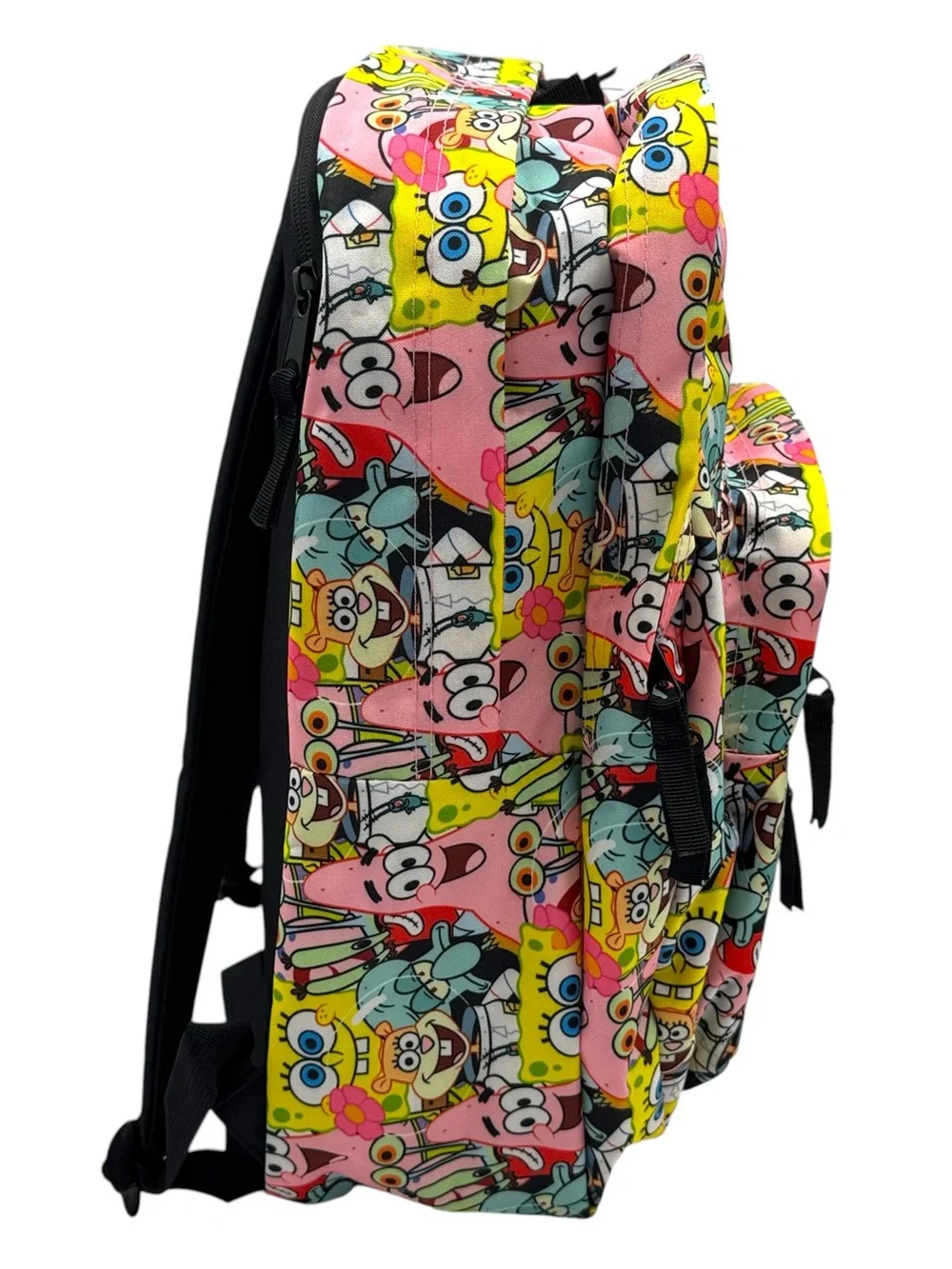 Mad Engine SpongeBob SquarePants Bikini Bottom Friends Multi Character Backpack - Picture 3 of 16